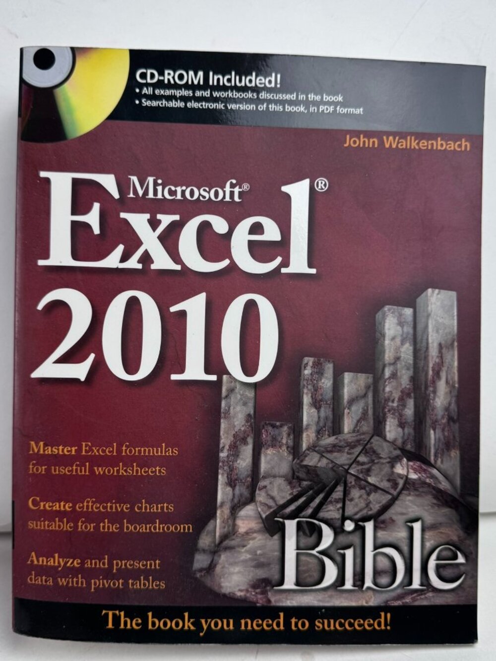 Excel 2010 Bible Paperback by John Walkenbach Mr Spreadsheet Wiley 9780470474877